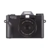 Vivitar VEC XX101 20MP 4K Digital Camera, 0.45X Optical Zoom, Black (VECXX101-BLK-STK-4)