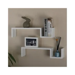 V-Light MDF Wall-Mounted Shelf, 21.5