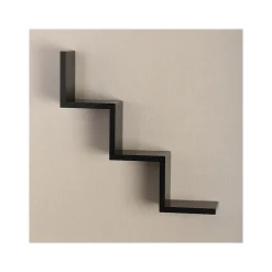 V-Light 3-Shelf Wall-Mounted Ladder-Style Unit, 17.25