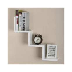 V-Light 3-Shelf Wall-Mounted Ladder-Style Unit, 17.25