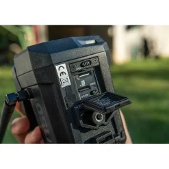 VOSKER V150 Outdoor Wired/Wireless Solar Security Camera, Black (V150-US)