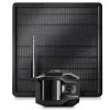 VOSKER V300 Outdoor Wired/Wireless Solar Security Camera, Black (V300-ULT-US)
