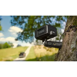 VOSKER V300 Outdoor Wired/Wireless Solar Security Camera, Black (V300-ULT-US)