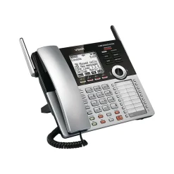 VTech Small Business System 4-Line Phone with Digital Answering, Silver/Black (CM18445)