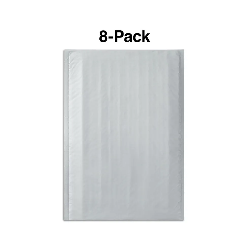 8.5"W x 11"L Peel & Seal Bubble Mailer, #2, 8/Pack (51627-CC)