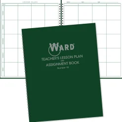 Ward Undated Lesson Planner, 8.5" x 11", 50/Pack (WRD-18-CP)