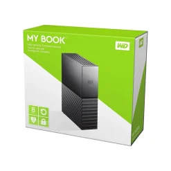 WD My Book 8TB USB 3.0 External Hard Drive, Black (WDBBGB0080HBK-NESN)