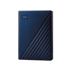 WD My Passport for Mac 4TB, External Hard Drive, Midnight Blue (WDBA2F0040BBL-WESN)