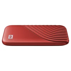 WD My Passport SSD 2TB USB 3.2 External Solid-State Drive, Red (WDBAGF0020BRD-WESN)