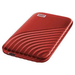 WD My Passport SSD 2TB USB 3.2 External Solid-State Drive, Red (WDBAGF0020BRD-WESN)