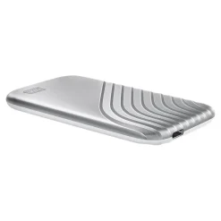 WD My Passport 1TB USB 3.2 External Solid-State Drive, Silver (WDBAGF0010BSL-WESN)