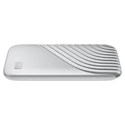 WD My Passport 1TB USB 3.2 External Solid-State Drive, Silver (WDBAGF0010BSL-WESN)