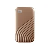 WD My Passport 2TB USB 3.2 External Solid-State Drive, Gold (WDBAGF0020BGD-WESN)