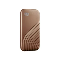 WD My Passport 1TB USB 3.2 External Solid-State Drive, Gold (WDBAGF0010BGD-WESN)