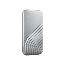 WD My Passport 2TB USB 3.2 External Solid-State Drive, Silver (WDBAGF0020BSL-WESN)