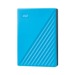 WD My Passport 4TB USB 3.2 Gen 1 External Hard Drive, Sky (WDBPKJ0040BBL-WESN)