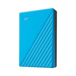 WD My Passport 4TB USB 3.2 Gen 1 External Hard Drive, Sky (WDBPKJ0040BBL-WESN)