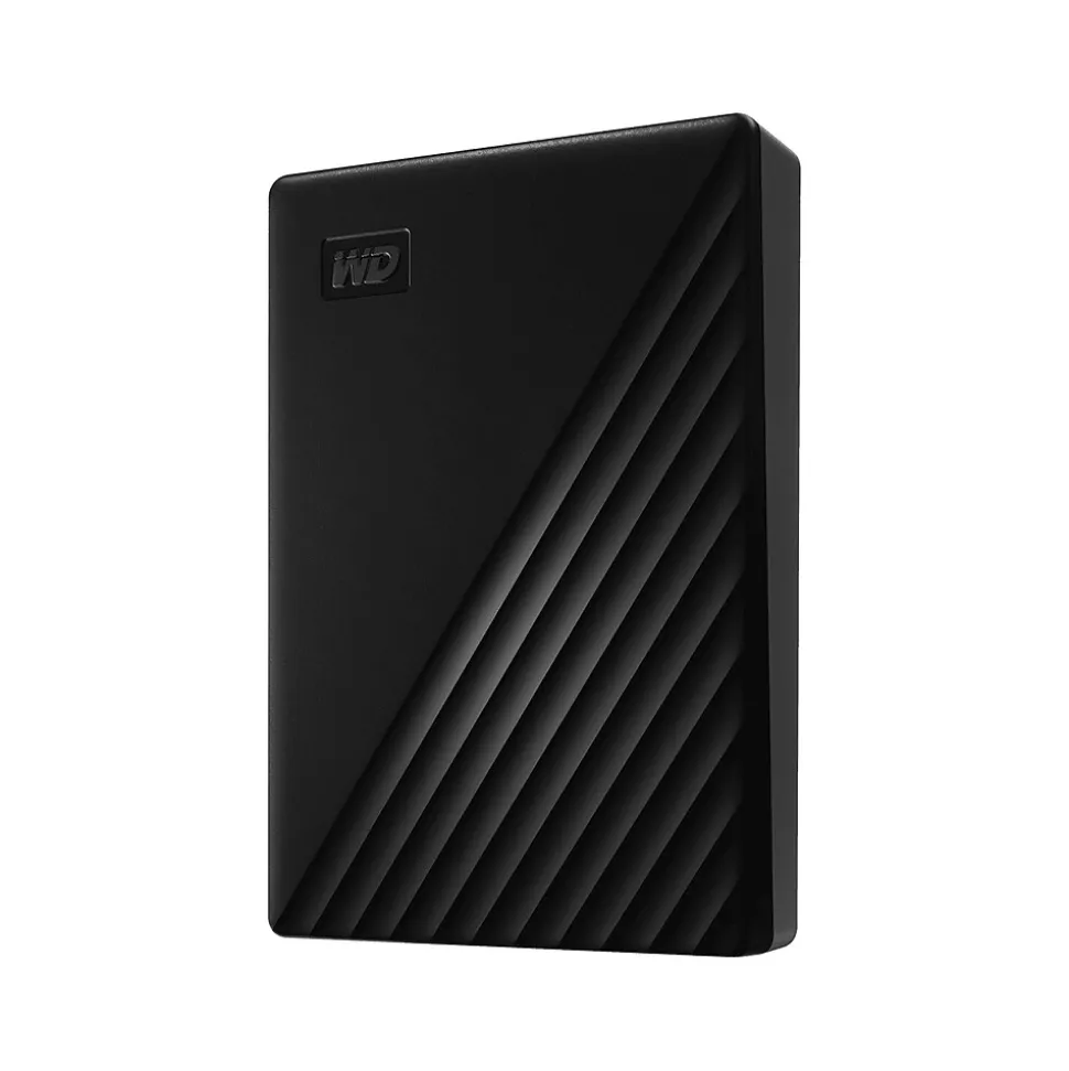 WD My Passport 5TB USB 3.2 Gen 1 External Hard Drive, Black (WDBPKJ0050BBK-WESN)