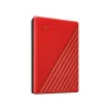 WD My Passport 2TB USB 3.2 Gen 1 External Hard Drive, Red (WDBYVG0020BRD-WESN)