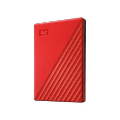 WD My Passport 2TB USB 3.2 Gen 1 External Hard Drive, Red (WDBYVG0020BRD-WESN)