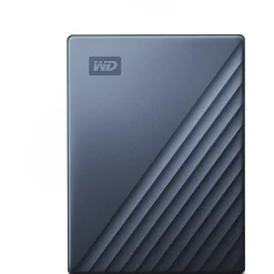 WD My Passport Ultra 4 TB External USB 3.0 Portable Hard Drive, Blue (WDBFTM0040BBL-WESN)