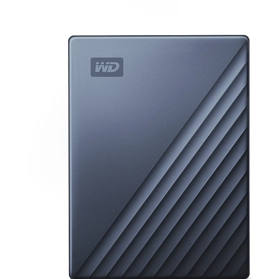 WD My Passport Ultra 4 TB External USB 3.0 Portable Hard Drive, Blue (WDBFTM0040BBL-WESN)