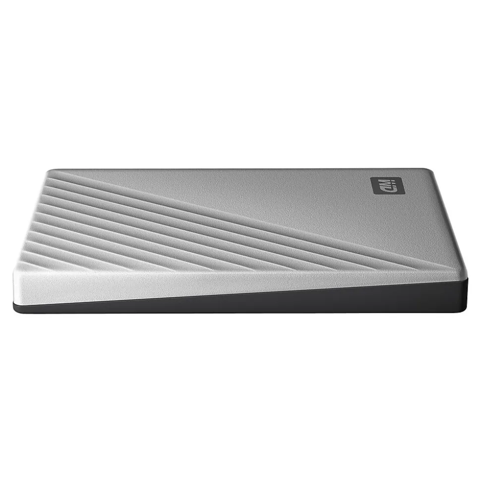 WD My Passport Ultra 2TB External USB 3.0 Portable Hard Drive, Silver (WDBKYJ0020BSL-WESN)