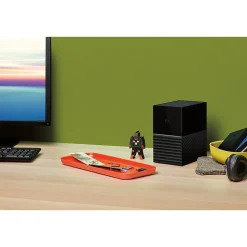 WD 16TB My Book Duo Desktop RAID External Hard Drive, USB 3.1 (WDBFBE0160JBK-NESN)