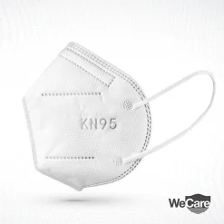 WeCare KN95 Disposable Face Mask, Adult, White, 20/Pack (WMN100002)