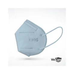 WeCare Ocean Tones Disposable KN95 Fabric Face Masks, One Size, Assorted Colors, 20/Pack (WMN100123)