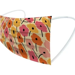 WeCare 3-ply Disposable Face Masks, Kids, Assorted Spring Designs, 50/Box (WMN100083)