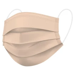 WeCare 3-ply Disposable Face Mask, Adult, Nude, 50/Box (WMN100023)