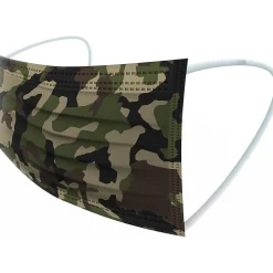 WeCare 3-ply Disposable Face Mask, Kids, Camo, 50/Box (WMN100028)