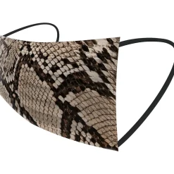 WeCare 3-ply Disposable Face Masks, Individually Wrapped, Adult, Assorted Snakeskin Prints, 50/Box (WMN100077)