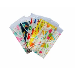 WeCare 3-ply Disposable Face Masks, Kids, Assorted Party Collection Designs, 50/Box (WMN100089)