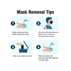 WeCare 4-ply Disposable Face Mask, Adult, Classic Black, 50/Box (WMN100086)