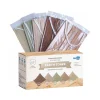 WeCare 3-ply Disposable Face Masks, Adult, Assorted Earth Tones, 50/Box (WMN100090)