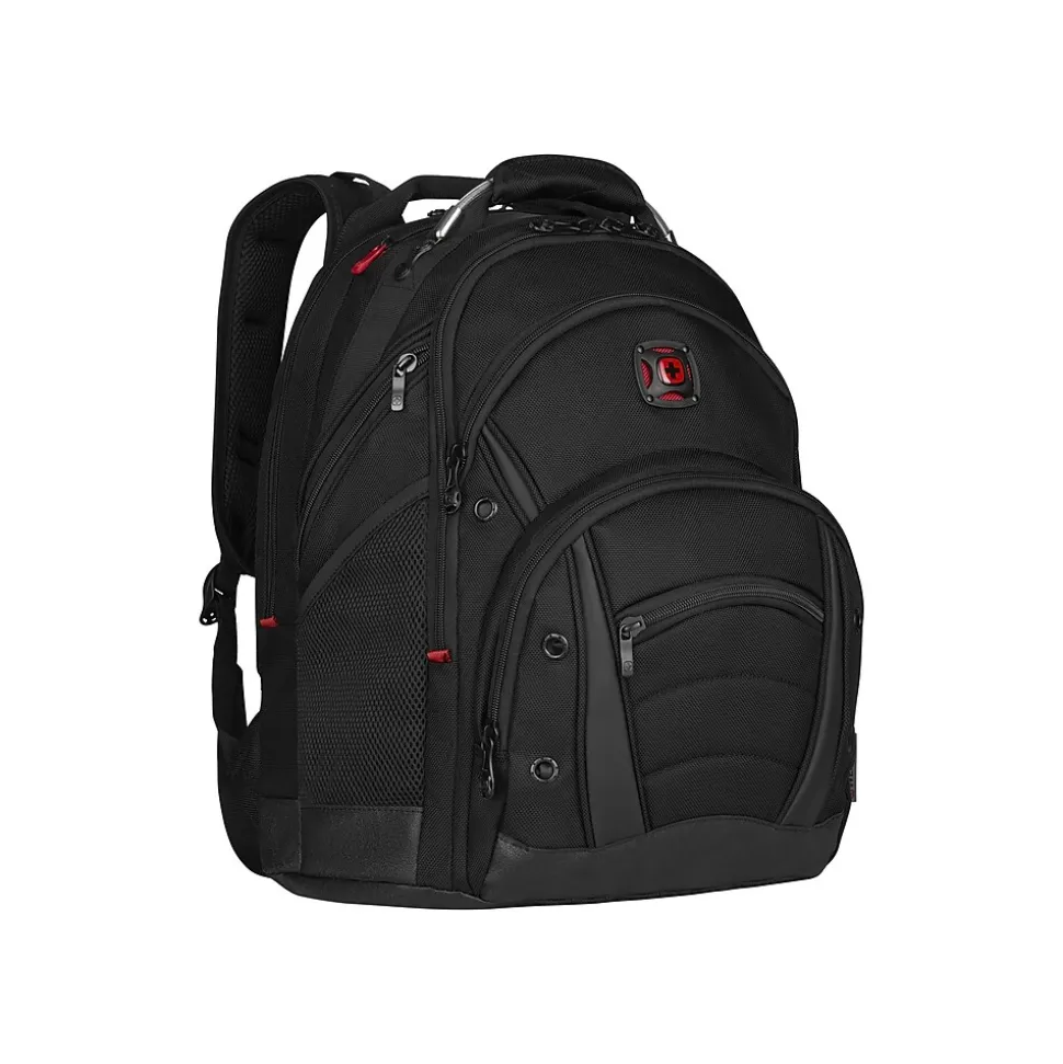 Wenger Laptop Backpack, Black Nylon (605074)