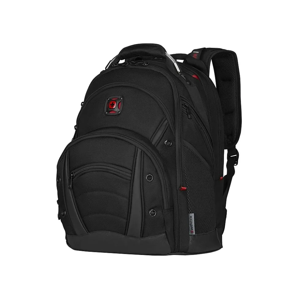 Wenger Laptop Backpack, Black Nylon (605074)