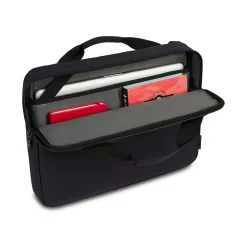 Wenger Notion Laptop Slim Briefcase, Dark Navy Polyester (WG3863302581)