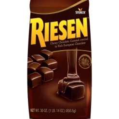 Werther's Original Carmel Hard Candies and Riesen Carmel Chocolates, 30 oz (600-00285)
