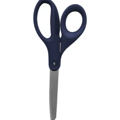 Westcott 8" Titanium Multi-Purpose/Heavy Duty Scissor, Blunt Tip, Navy (17509)