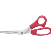 Westcott All Purpose 8" Stainless Steel Standard Scissors, Pointed Tip, Red (10703)