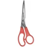 Westcott All Purpose Value 8" Stainless Steel Standard Scissors, Pointed Tip, Red (40618)
