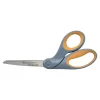 Westcott Titanium Bonded 8" Titanium Heavy Duty General Purpose Scissor, Sharp Tip, Gray/Yellow (13731)