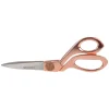 Westcott® Vintage 8" Stainless Steel Heavy Duty Scissors, Pointed Tip, Rose Gold Finish (16968)