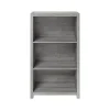 Whalen Fallbrook 3-Shelf 48"H Bookcase, Smoked Ash/Rustic Warm Gray (SPUS-FBBK-GM)