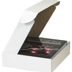 White Deluxe Literature Mailer, 14" x 3-3/4" x 2-3/4", 50/Bundle