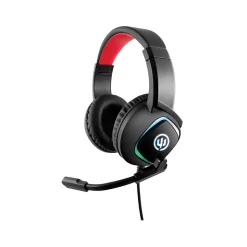 Wicked Audio Grid Legion 800 Surround Sound Gaming Over-the-Ear Headset, 3.5mm, Black (WI-GH800)
