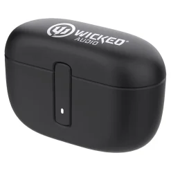 Wicked Audio Mojo 800 Wireless Active Noise Canceling Earbud Headphones, Bluetooth, Black (WI-TW4850)